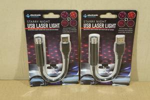 2 Starry Night USB Laser Lights