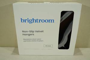 New Brightroom Non-Slip Velvet Hangers -30 Count