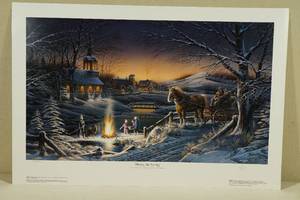 Terry Redlins Sharing the Evening Limited Edition Unframed Print