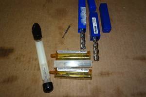 Assorted End Mills and Metal Fabrication Bits