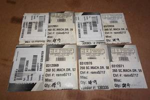 53 Assorted Sizes High Speed Twist Drill Bits - Screw Machine Length
