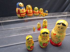 lot 18 image: Nesting Dolls - USSR