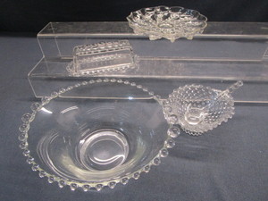 lot 25 image: Beaded Edge Glass