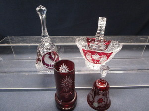 lot 38 image: Bells, Vase, Basket