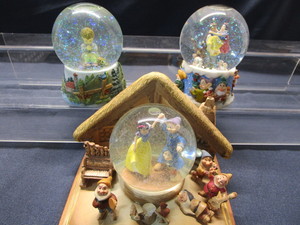lot 63 image: Snow Globes & Disney