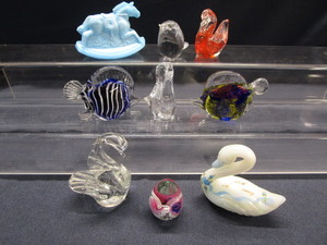 lot 75 image: Paperweights