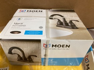 MOEN Idora 84115BRB 4 in. Centerset Bathroom Faucet in Mediterranean Bronze