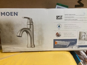 Moen Wellton 84980SRN Bathroom Faucet - Brushed Nickel