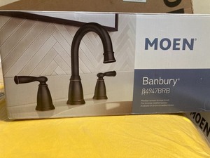 Moen Banbury 84947BRB Widespread Bathroom Faucet Bronze Finish