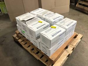 Pallet with 18 boxes of Marazzi Restore 3 in. x 12 in. Ceramic Deep Teal see pictures
