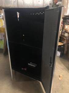 Garage cabinet damaged top and back review pictures