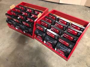 Lot of 24 New Husky  1500 Lumens Dual Power Rechargeable Handheld Spotlight see pictures