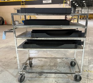 lot 1843 image: Steel Cart