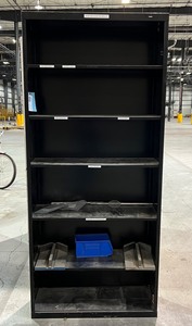 lot 1880 image: Metal Shelving
