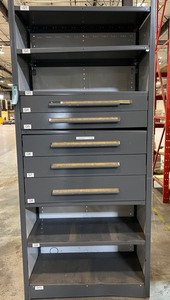 lot 1896 image: Steel Storage Shelf