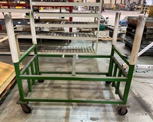 lot 2096 image: Green Material Cart