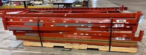 lot 2088 image: Pallet Rack Rails and Upright