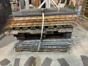 lot 2100 image: Pallet Rack Decking