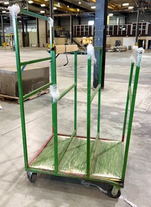lot 109 image: Green Material Cart