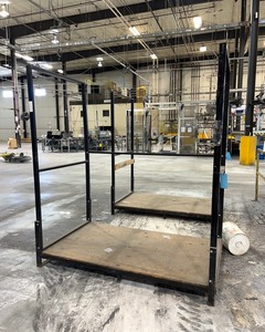 lot 105 image: Metal Storage Rack