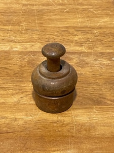 Wood Butter Pat Press