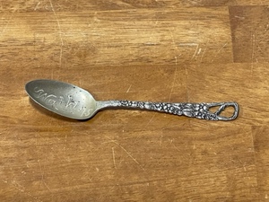 Sterling Silver Spoon Embossed Watkins