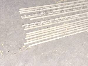 lot 124 image: Lot of (18) Pultrall G#2401611001-2 16 Fiberglass Rebar