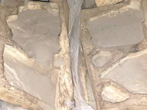 lot 109 image: Lot of (1 Pallet) Rubber Mold Co. Fieldstone #F-502#C-603 Stone Veneer Molds