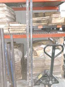 lot 180 image: Lot of (2) Structural Metal Square Tubing 7x2x2