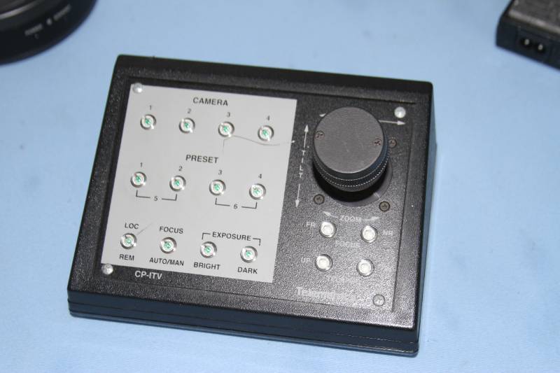 lot 113 image: Sony Pan  Tilt  Zoom Video Camera (Quantity 2) and Telemetrics Control System