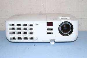 lot 15 image: NEC V260X XGA Conference Room  Home Theater DLP Projector with HDMI