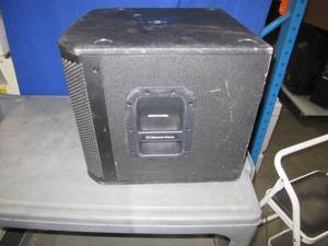 lot 6 image: EV - Electro Voice ZxA1-Sub Portable Compact Powered 12 Subwoofer Bass w 700 Watt Loudspeaker Pro Audio Speaker