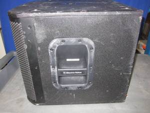 lot 5 image: EV - Electro Voice ZxA1-Sub Portable Compact Powered 12 Subwoofer Bass w 700 Watt Loudspeaker Pro Audio Speaker