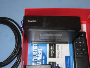 lot 80 image: Roku 3 Streaming HD Media Player Third Generation with Cables