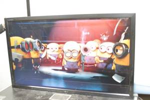 lot 86 image: LG 65 Pro  Commercial LCD Monitor  Display Model M6503CG with Remote Control