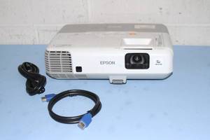 lot 99 image: Epson PowerLite 93 XGA 3LCD Multimedia Home Theater & Business Video Projector