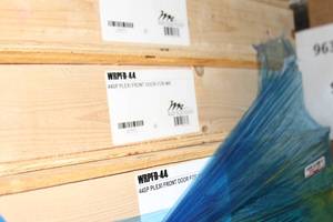 lot 128 image: HUGE LOT - NEW - Middle Atlantic WRPFD-44 Plexiglass Plexi Equipment Rack Front Doors - Quantity 16 - MSRP $16,000