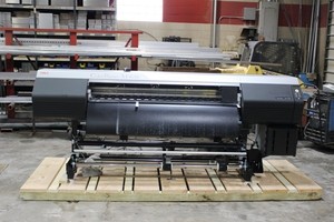 lot 134 image: OKI Color Painter M-64s  IP-6620 LARGE Format Traffic Sign Graphics Printer