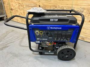 lot 1 image: WESTINGHOUSE WGen 9500-Watt Gasoline Portable Generator