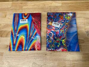 lot 94 image: Lot of 2- Heopapin Psychedelic Wall Tapestries