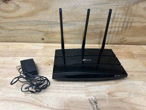 lot 63 image: TP-LINK AC1750 Smart WiFi Router (Archer A7) -Dual Band Gigabit Wireless Internet Router for Home, Works with Alexa, VPN Server, Parental Control, QoS