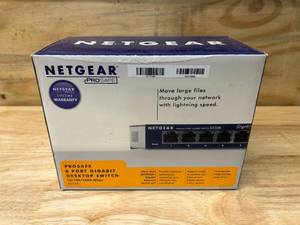 lot 65 image: NETGEAR ProSafe GS108 Ethernet Switch