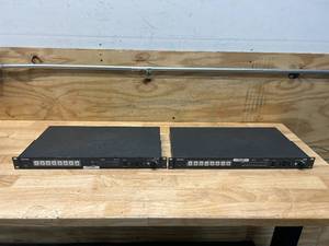 lot 81 image: EXTRON Lot of 2- IN1608 Eight Input HDCP-Compliant Scaling Presentation Switchers with DTP Extension