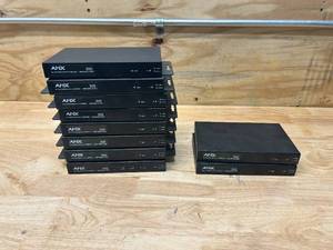 lot 88 image: AMX Lot of 8- NMX-DEC-N1222 Minimal Proprietary Compression Video Over IP Decoders and 2- NMX-ENC-N1122 Minimal Proprietary Compression Video Over IP Encoders