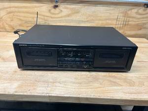 lot 104 image: ONKYO Stereo Cassette Tape Deck TA-RW313