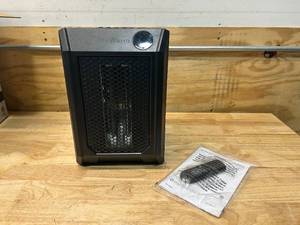 lot 106 image: WEWARM 1,500-Watt Electric Infrared Portable Space Heater with 4-Elements and Remote