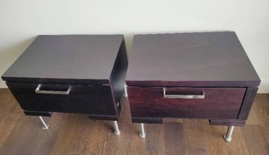 lot 37 image: Pair Of Ap Industries Night Stands
