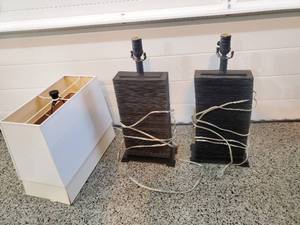 lot 99 image: Lamps