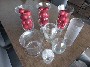 lot 112 image: Collection Of Glass Vases