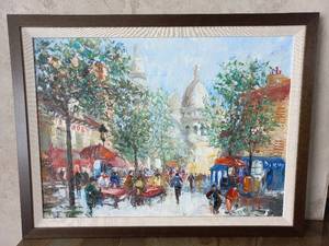 lot 113 image: Framed Plein Air Painting